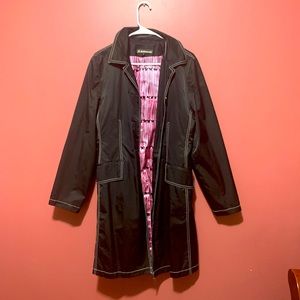 Black Rain Trench Coat